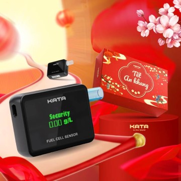 Set Quà Tặng Phái Nam Dịp Tết: Máy Đo Nồng Độ Cồn KATA ACC220