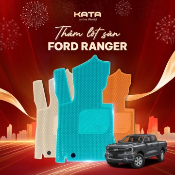 Thảm Lót Sàn Xe Ford Ranger 2023-2025