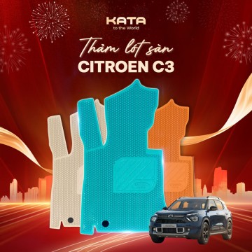 Thảm lót chân ô tô Citroen C3
