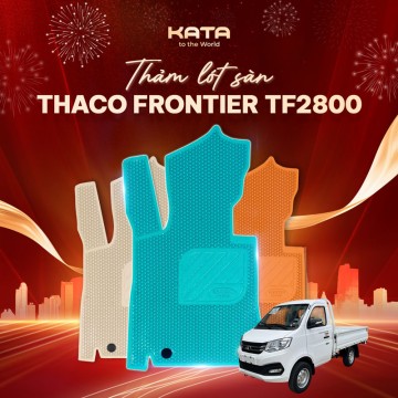 Thảm Lót Sàn Ô Tô Tải Thaco Frontier TF2800 2025