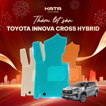 Thảm Lót Sàn Ô Tô Toyota Innova Cross (có Hybrid) 2025