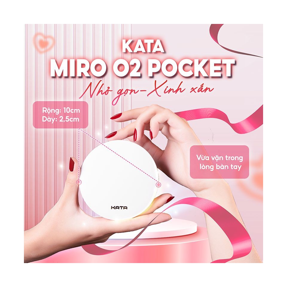 gương cầm tay nhỏ gọn