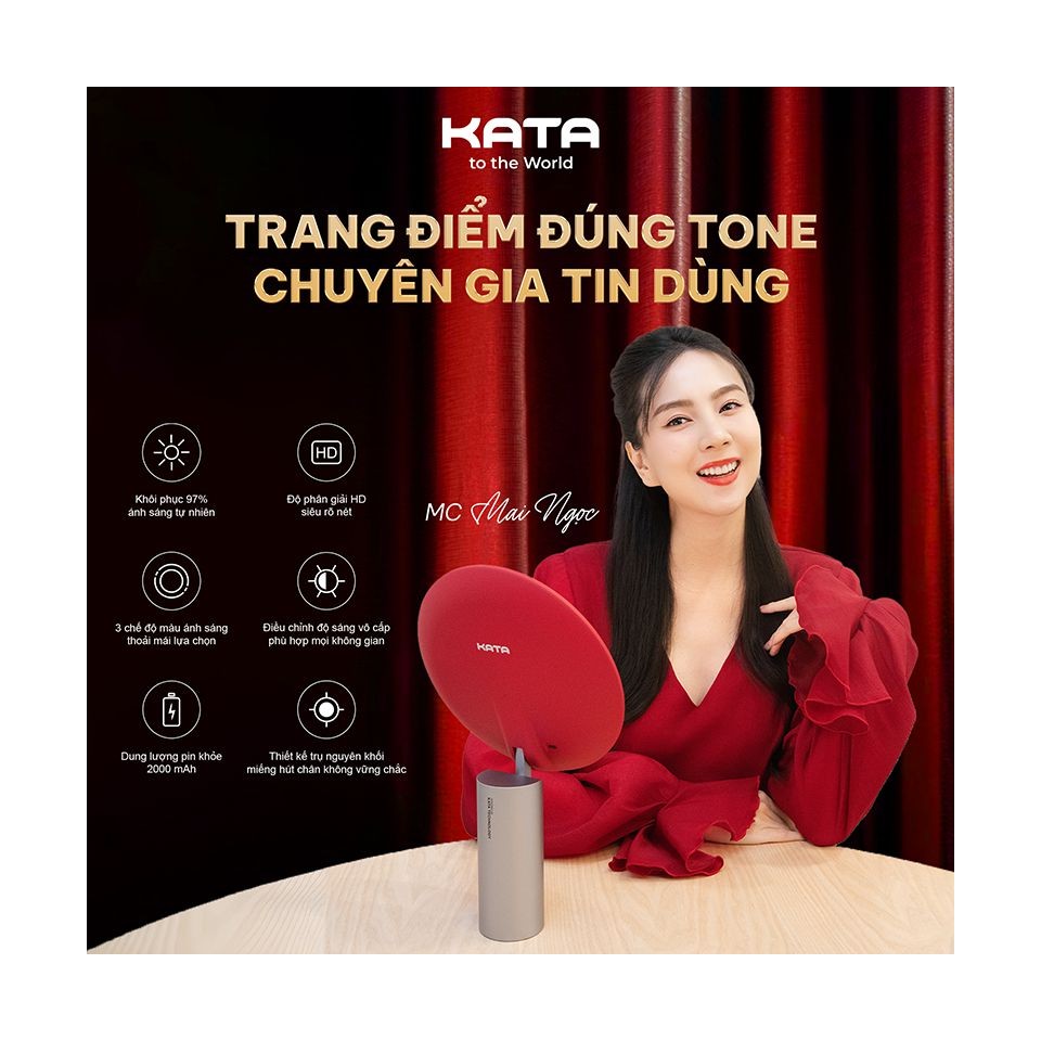 sang trọng, tinh tế, ánh sáng trung thực giúp bạn tự tin hơn mỗi ngày