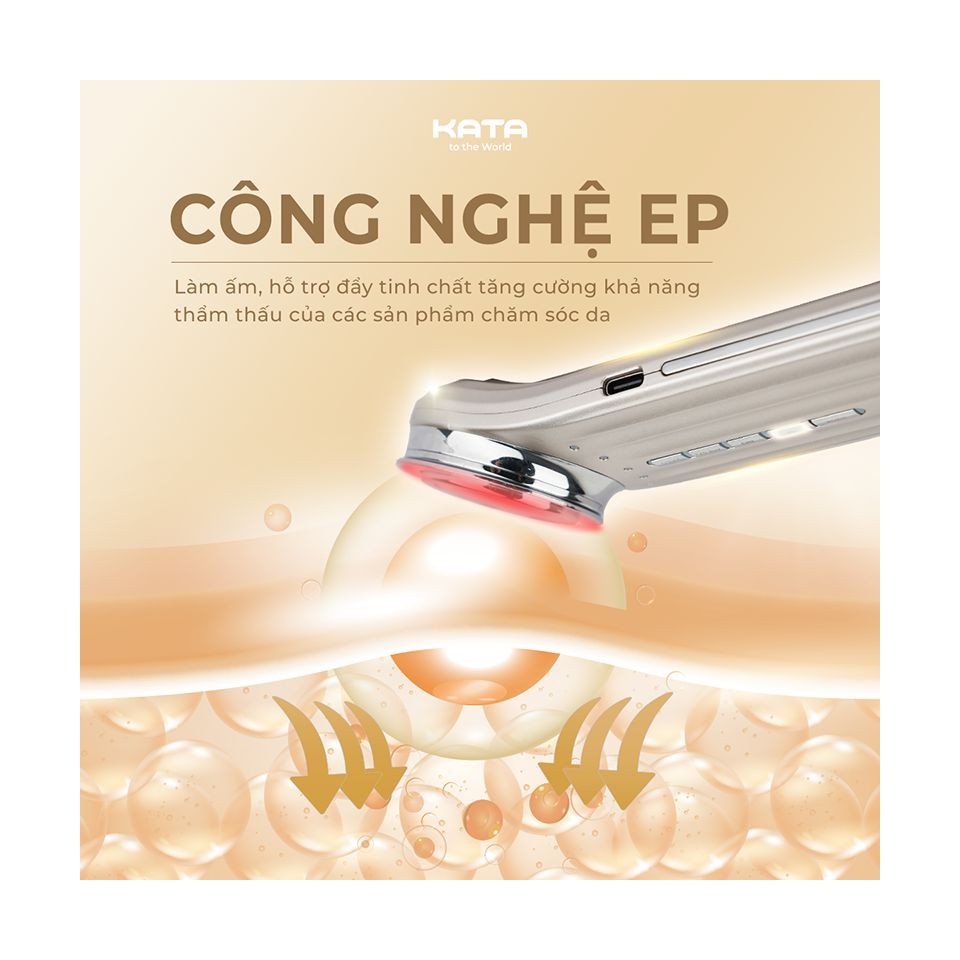 Thiết bị điện di MIRO S2 hỗ trợ đẩy serum, giảm sạm da, giúp da săn chắc và tươi trẻ chỉ với vài phút mỗi ngày