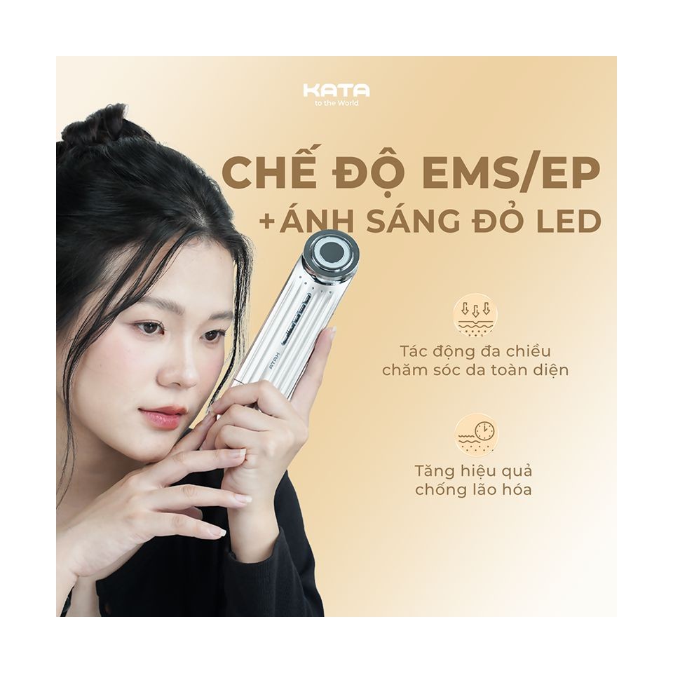 máy điện di tinh chất thông minh giúp nâng cơ, làm sáng da và hấp thụ dưỡng chất tối ưu mỗi ngày.