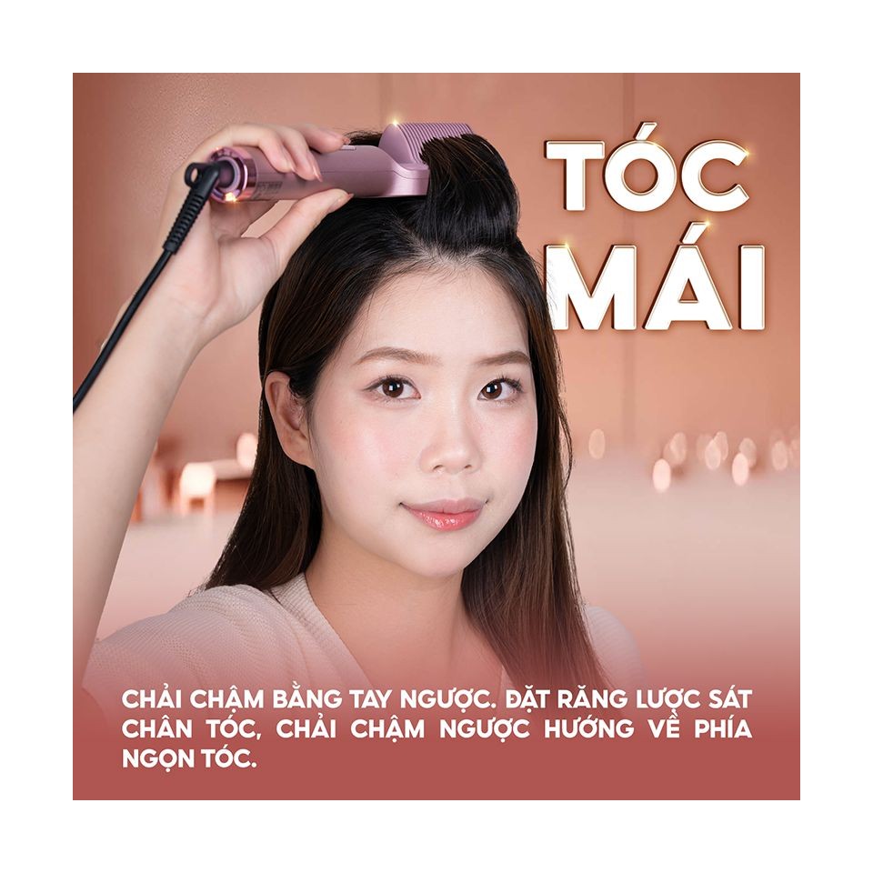 Gia nhiệt nhanh chỉ trong 30 giây, KATA G2 giúp tiết kiệm thời gian nhưng vẫn cho mái tóc chuẩn salon.