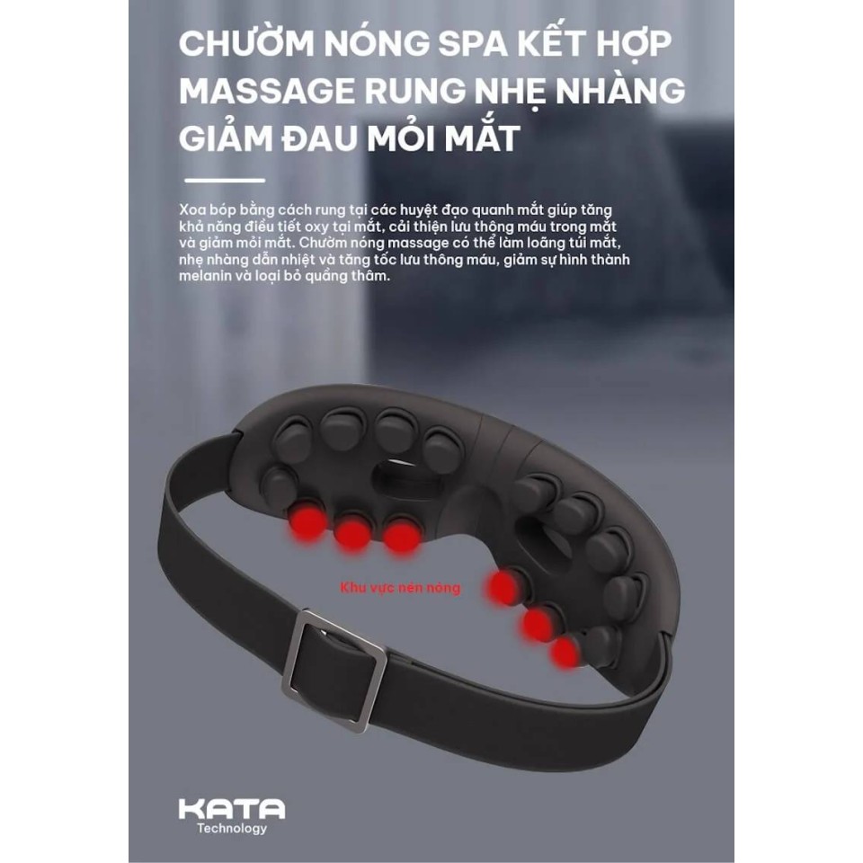 Chườm nóng kết hợp massage rung nhẹ