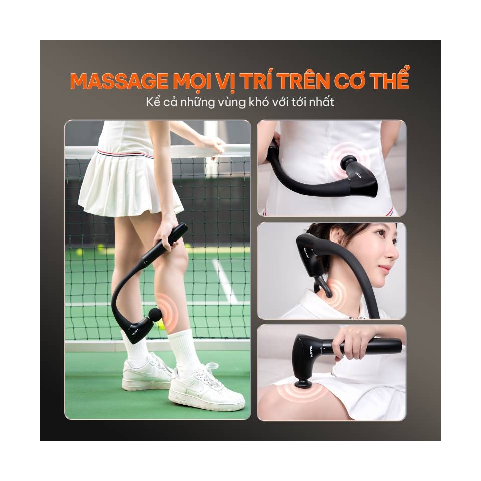 Massage mọi vị trí trên cơ thể