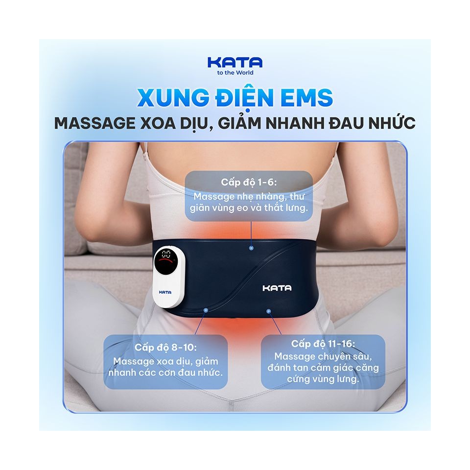 xung điện ems massage xoa dịu, giảm nhanh đau nhức