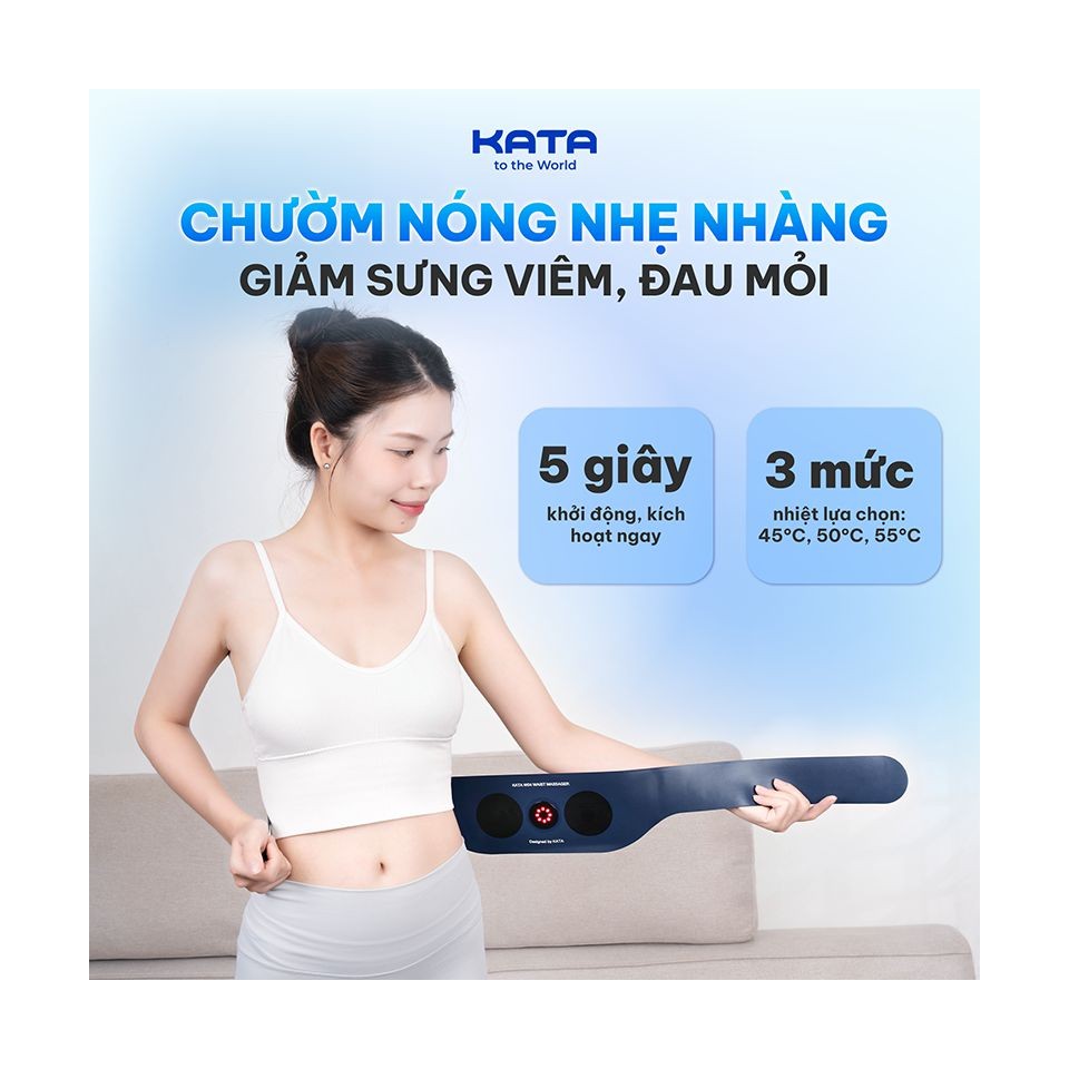 chườm nóng nhẹ nhàng, giảm sưng viêm, đau mỏi