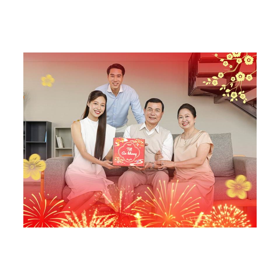 Bộ quà tặng bố mẹ dịp Tết của KATA 