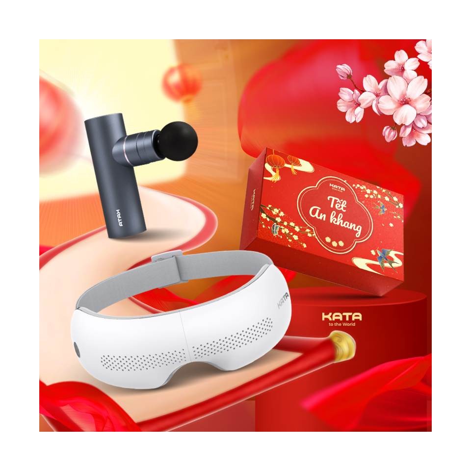 Bộ quà Tết tặng bố mẹ “chăm sóc toàn thân” từ KATA