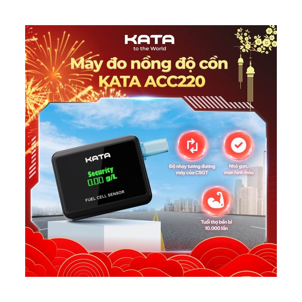Ưu điểm nổi bật của máy đo nồng độ cồn KATA ACC220