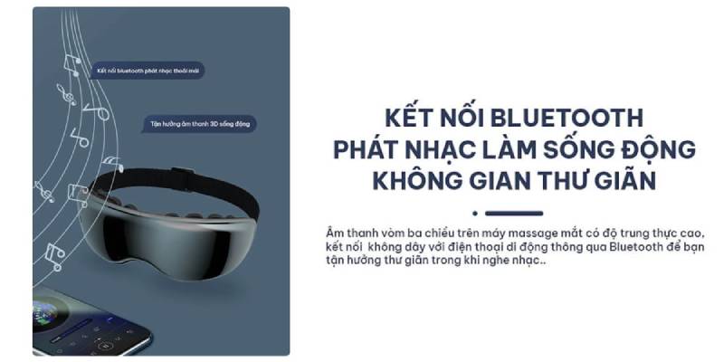 Kết nối Bluetooth phát nhạc thư giãn trong khi sử dụng KATA ME80