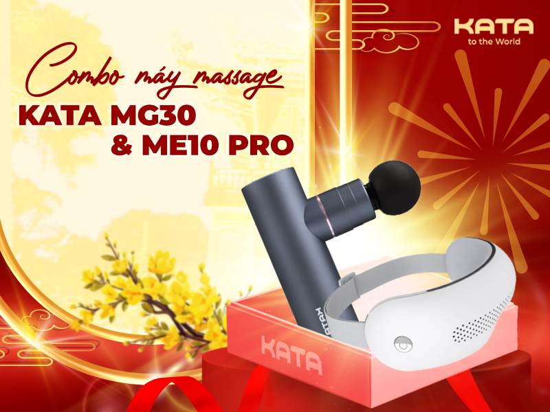 Bộ đôi máy massage KATA MG30 và ME10 PRO