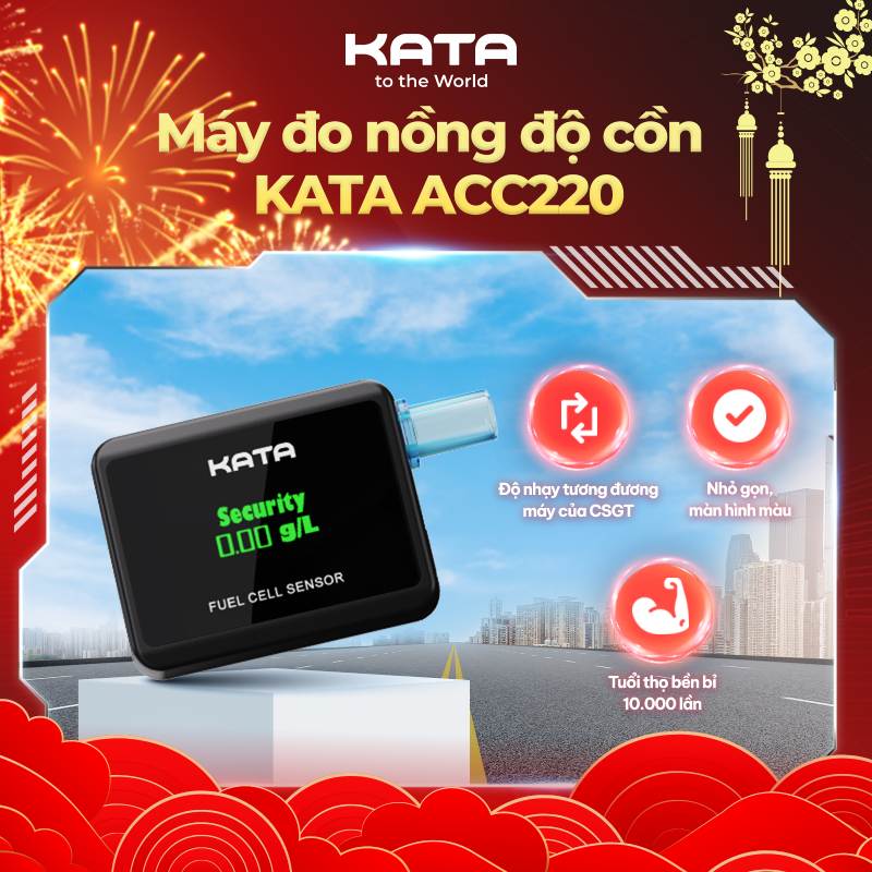 Ưu điểm nổi bật của máy đo nồng độ cồn KATA ACC220