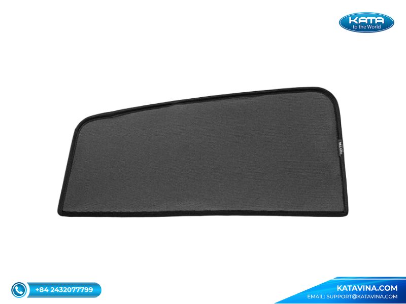 Chất liệu rèm là vải lưới polyeste dày dặn với khả năng ngăn chặn 95% ánh nắng độc hại 