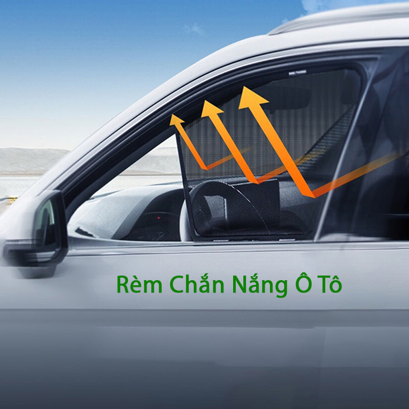 Rèm chống nắng ô tô giúp ngăn chặn ánh nắng tiếp xúc vào trong xe 