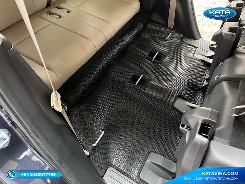 Thảm lót sàn ô tô Honda CRV ghế hàng 3 full option
