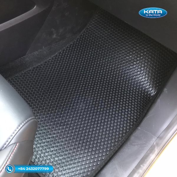 Thảm lót sàn ô tô MG5 màu đen ghế phụ 