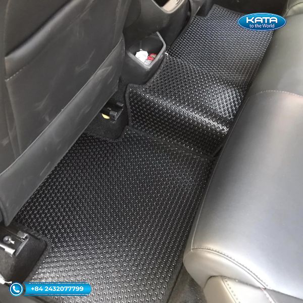 Thảm lót sàn ô tô MG5 màu đen ghế hàng 2