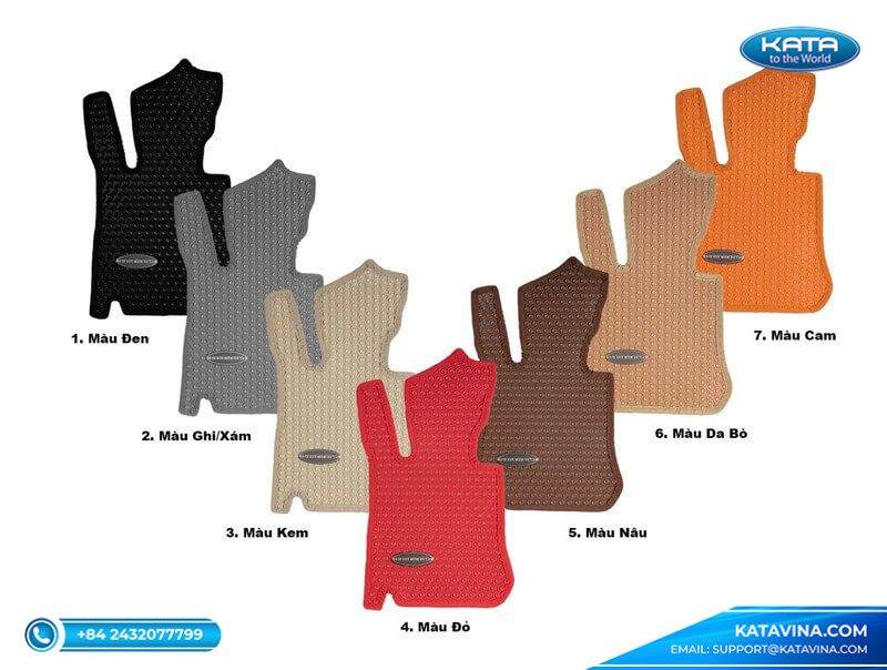 Thảm KATA đa sắc thỏa sức lựa chọn