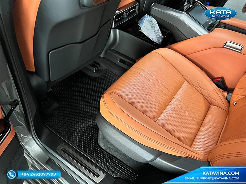 Thảm lót sàn ô tô Lexus RZ 2023 ghế hàng 2