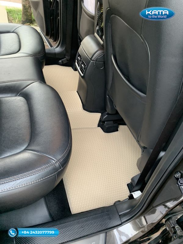 Thảm lót sàn ô tô Mazda CX-70 màu be ghế hàng 2