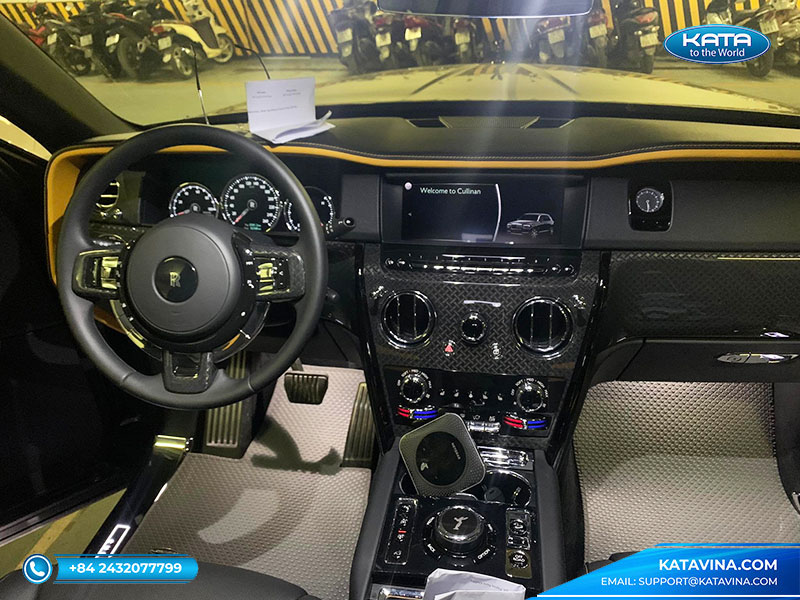 Bảo vệ xe toàn diện nhờ thảm trải xe ô tô Roll Royce Cullina 2022 từ KATA