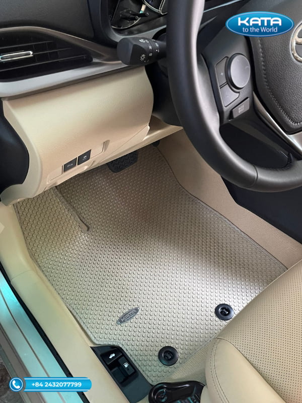 Thảm lót sàn ô tô Toyota Vios 2024 ghế lái 