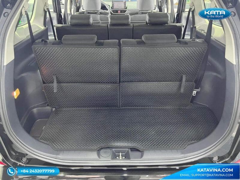 Thảm lót cốp, ốp lưng ghế hàng 3 ô tô Toyota Fortuner 2024 